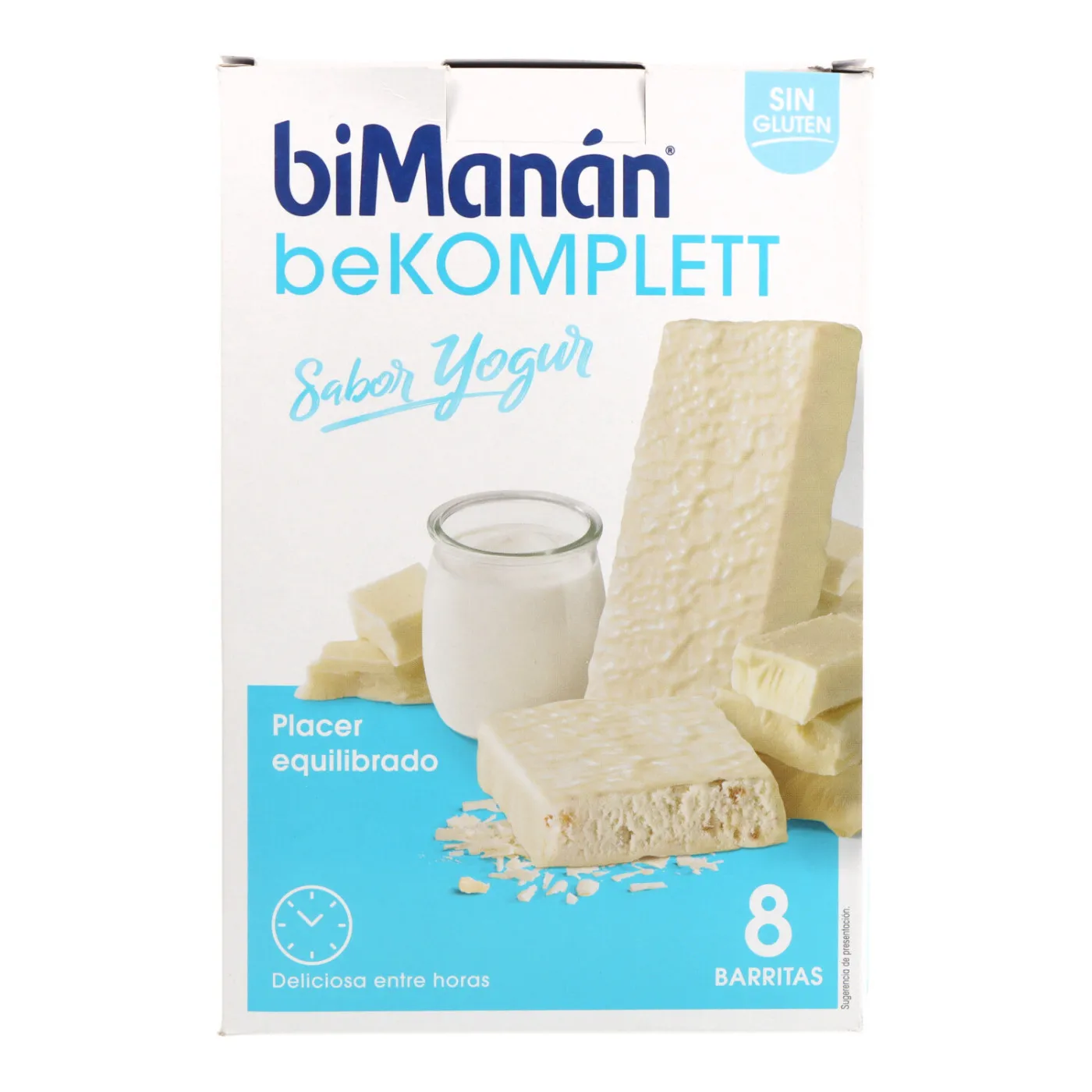 Bimanan Bekomplett Barritas Sabor Yogur 8 Uds