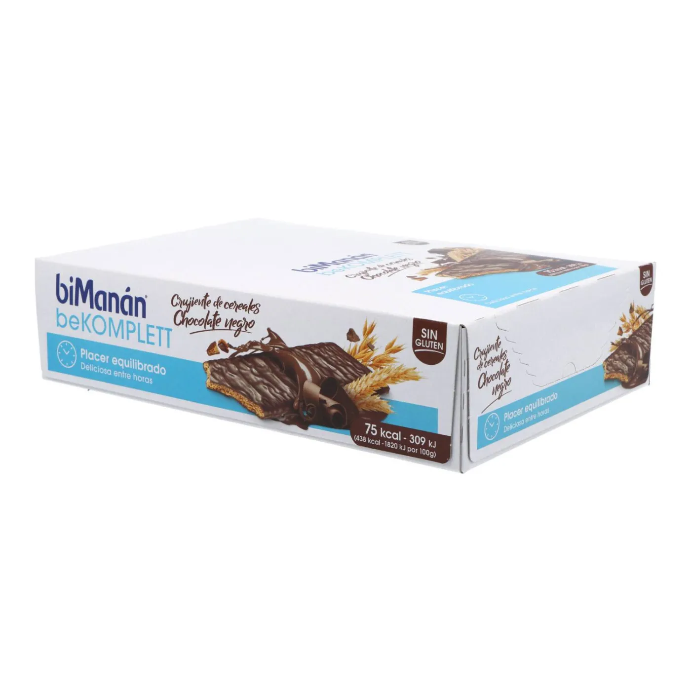 Bimanan Snack Barrita Chocolate Negro 20 Uds