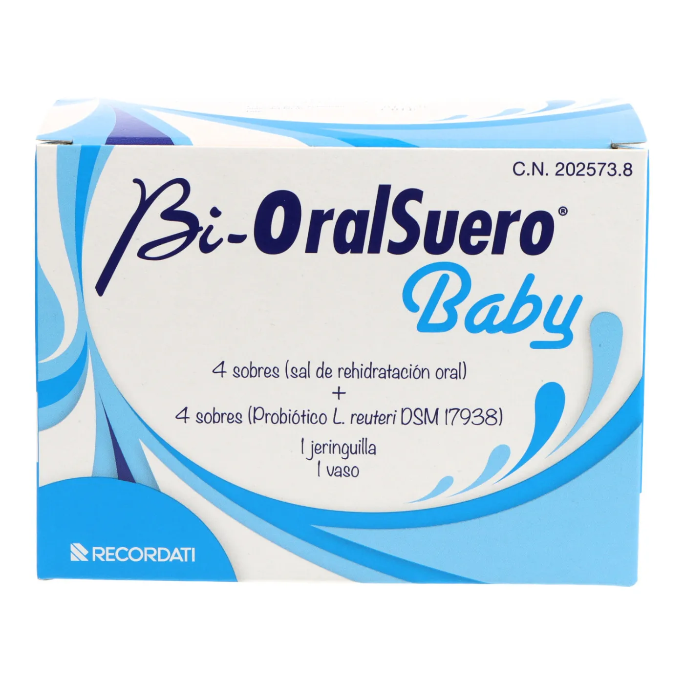 Bioralsuero Baby 44 Sobres 1 Vaso 1 Jeringuilla