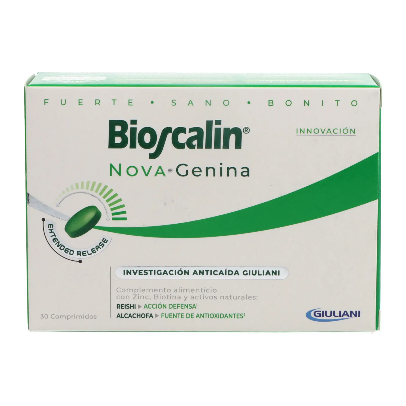 Bioscalin Nova Genina 30 Comprimidos