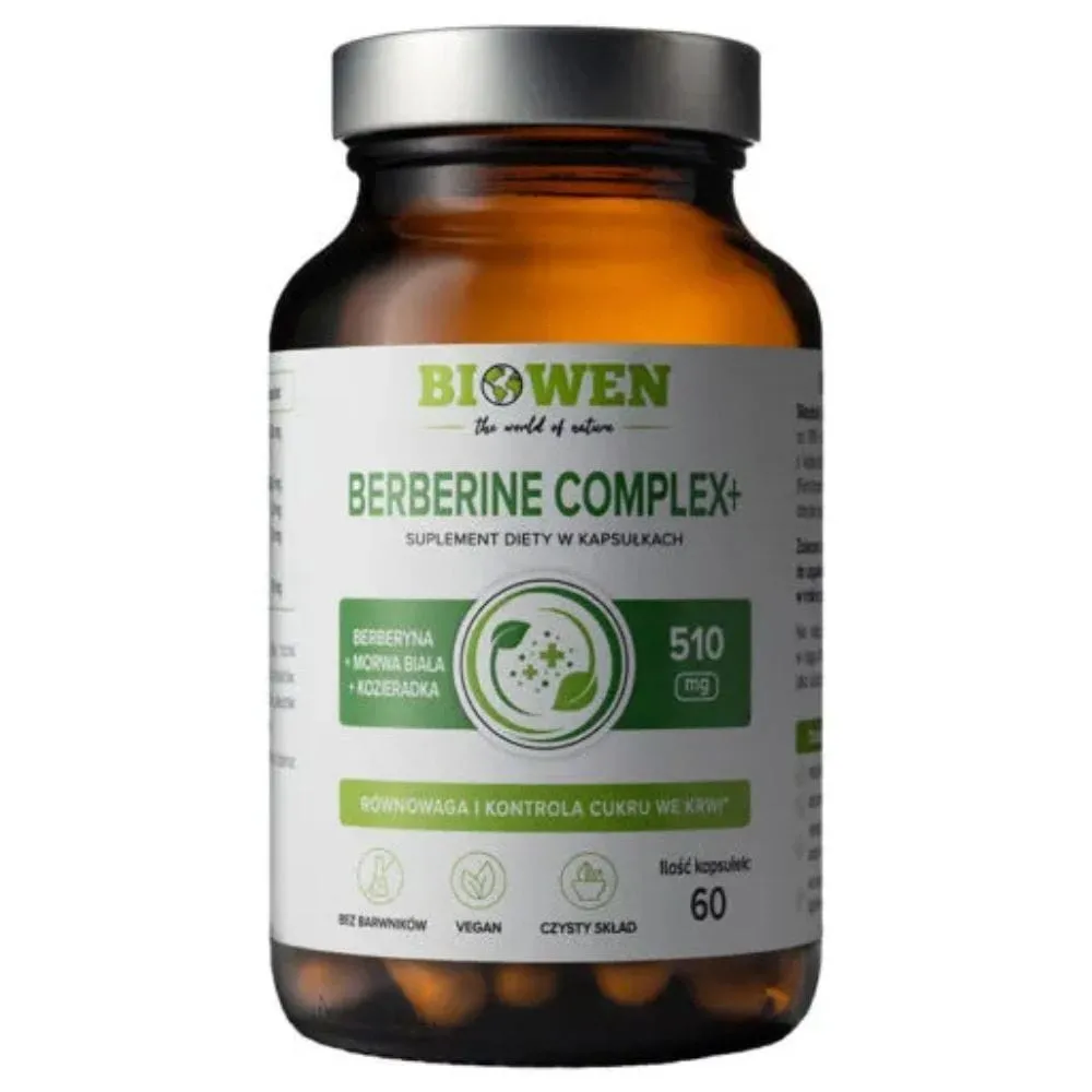 Biowen Berberina Complex+ 510 mg - 60 cápsulas