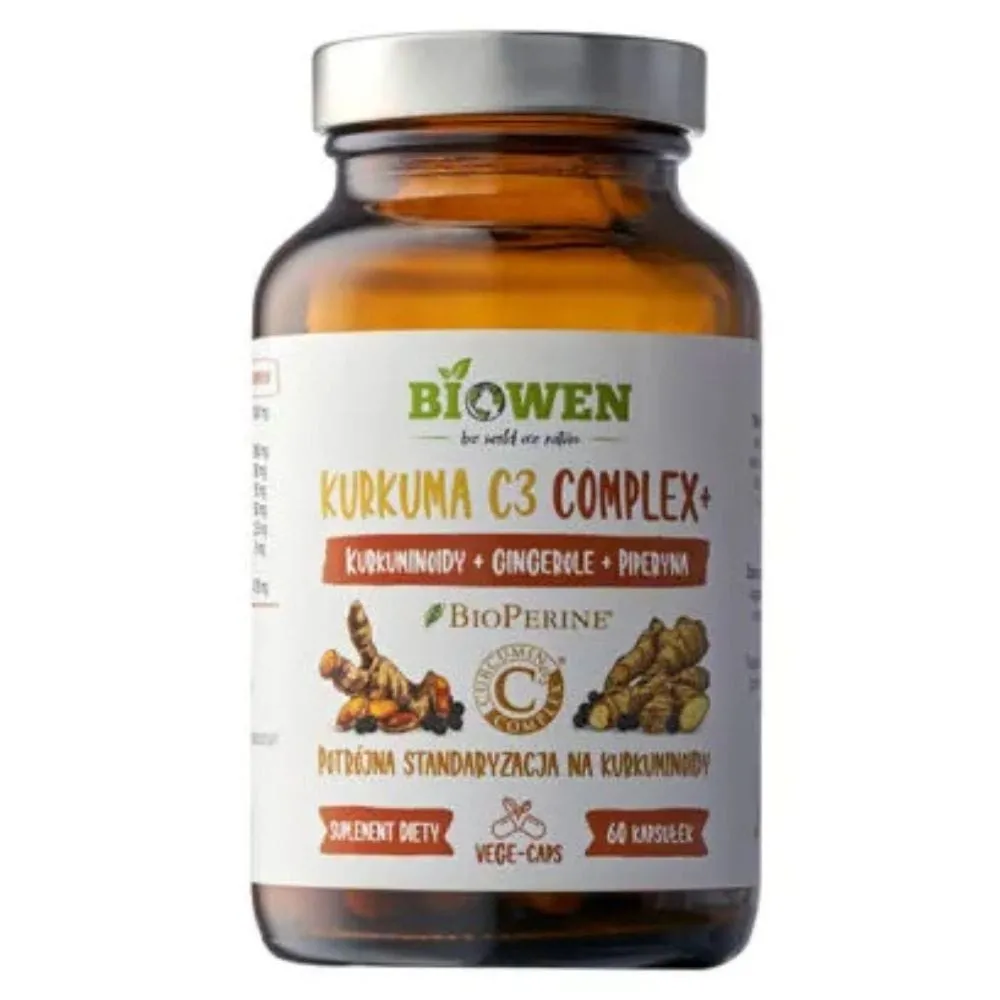 Biowen Cúrcuma C3 Complex+ - 60 cápsulas