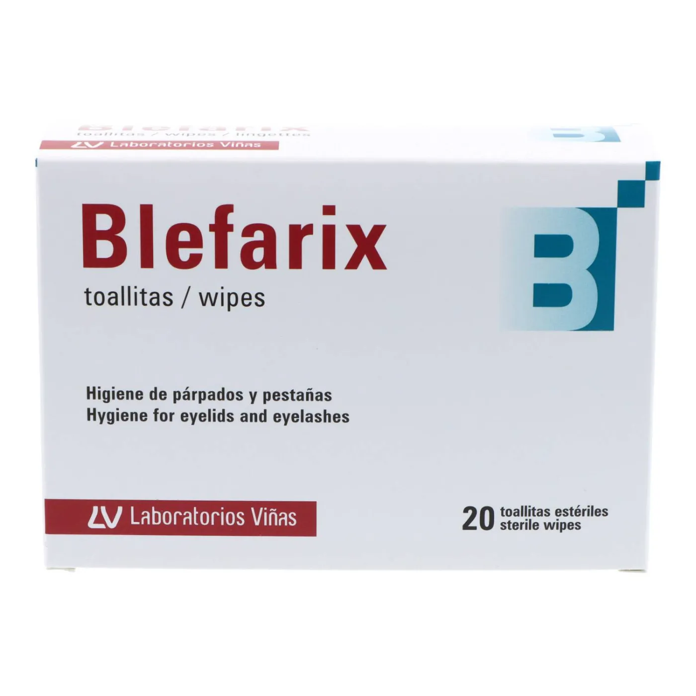 Blefarix Toallitas Esteriles 20 Uds