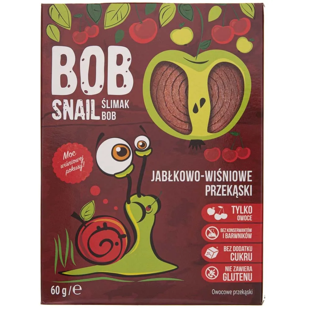Bob Snail Aperitivo de Manzana y Cereza sin Azúcares Añadidos - 60 g