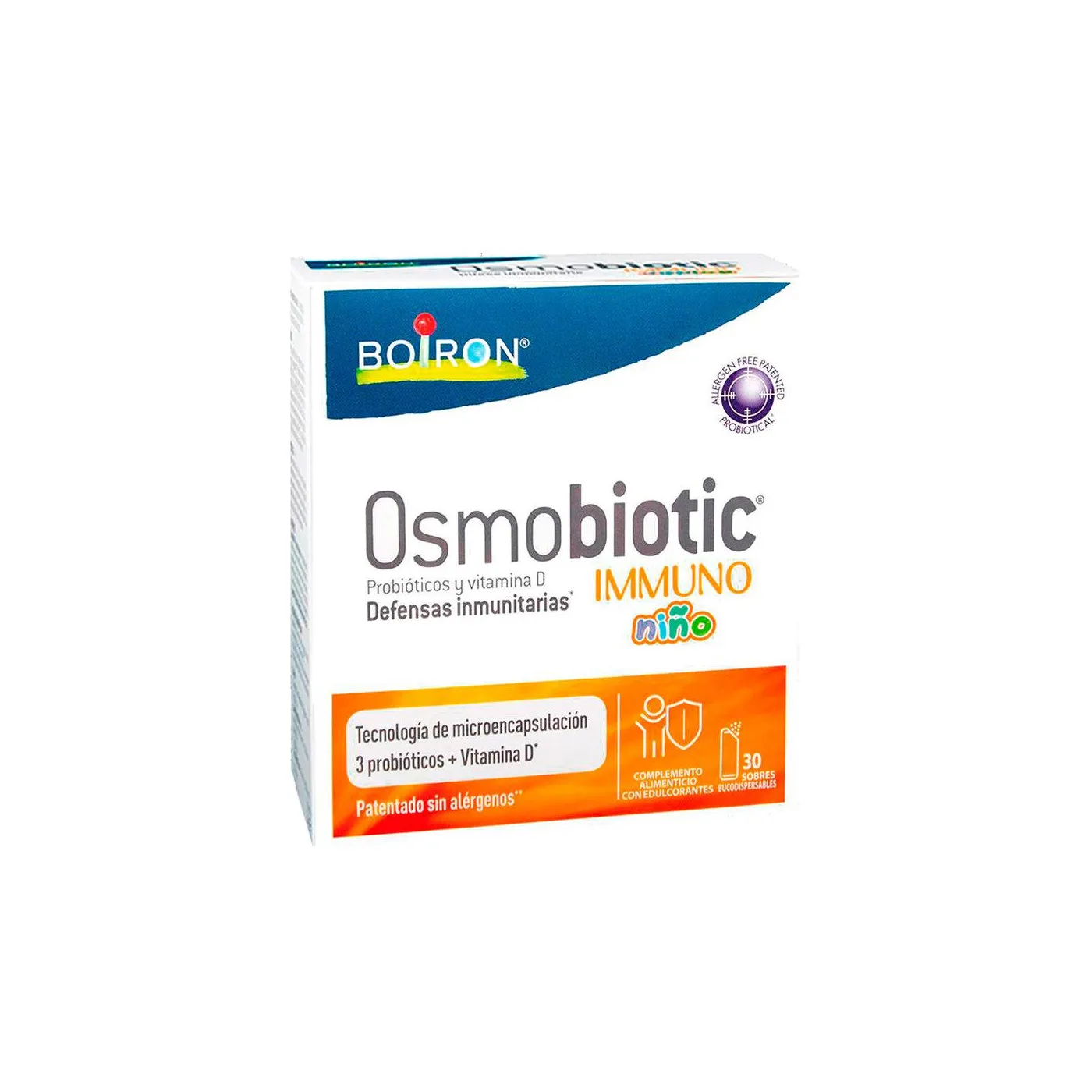 Boiron Osmobiotic Immuno Niño 30 Sobres Bucodisp