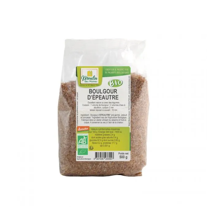 Bulgur de espelta ecológico-500g-Moulin des Moines