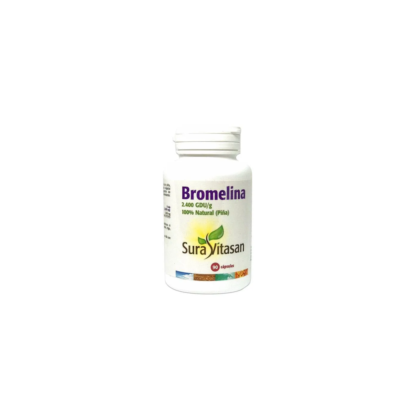 Bromelina 2400 Gdu 90 Caps Suravitasan