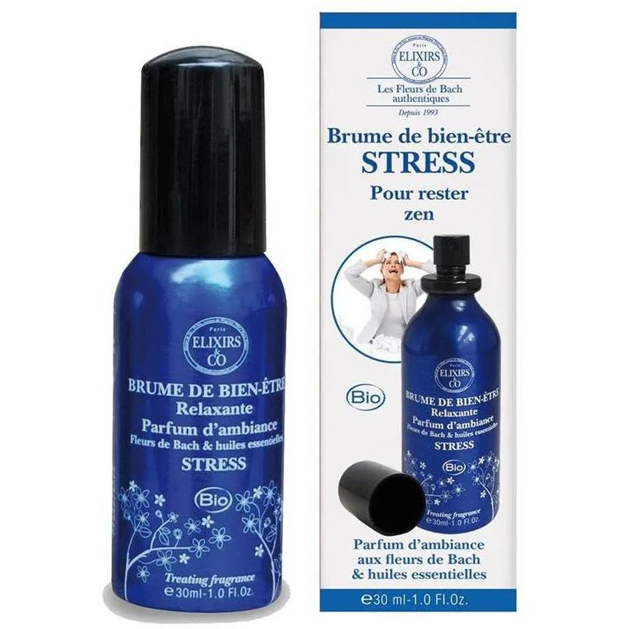 Bruma de bienestar contra el estrés-30ml- Élixirs & Co