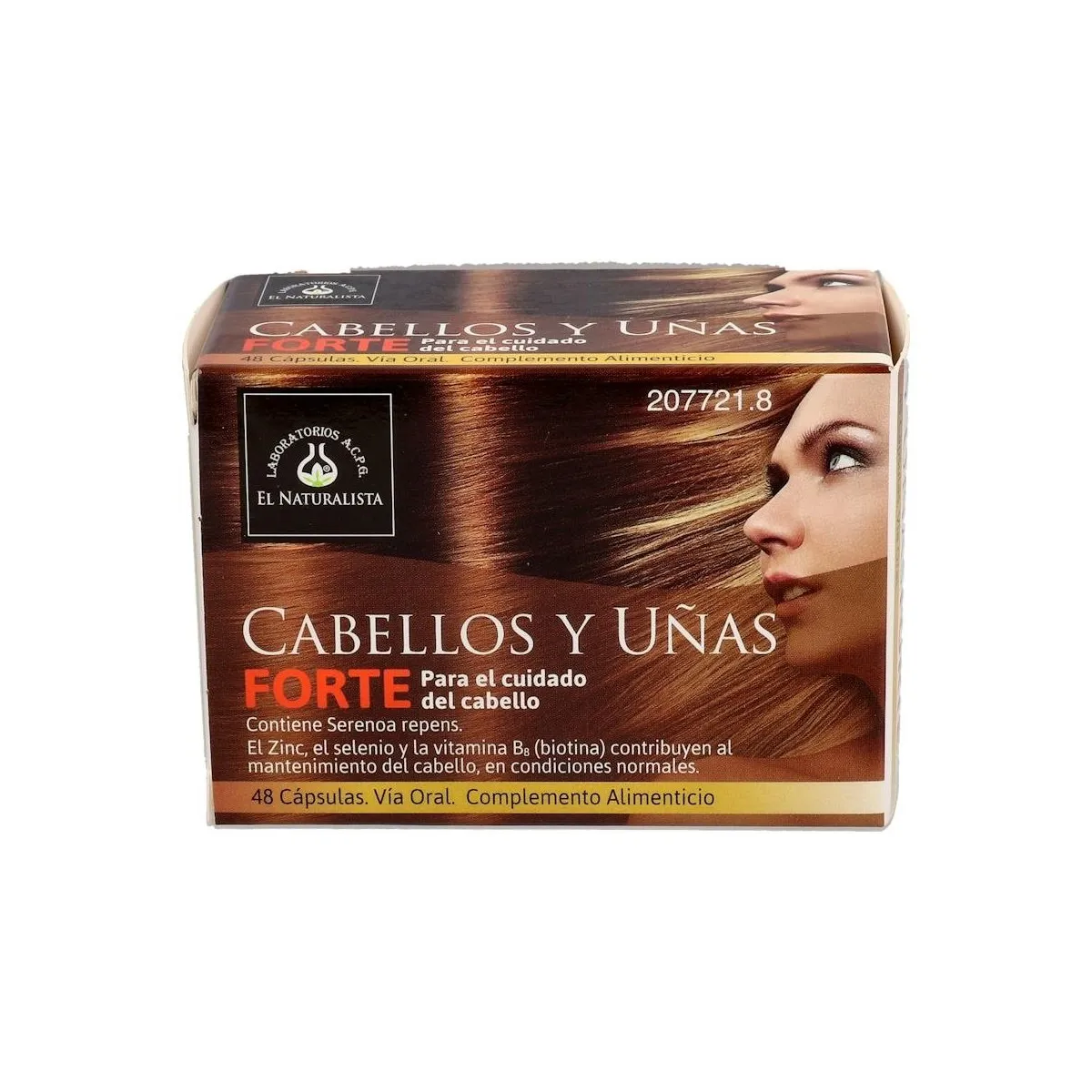 Cabellos Y Uñas Forte El Naturalista 48 Caps