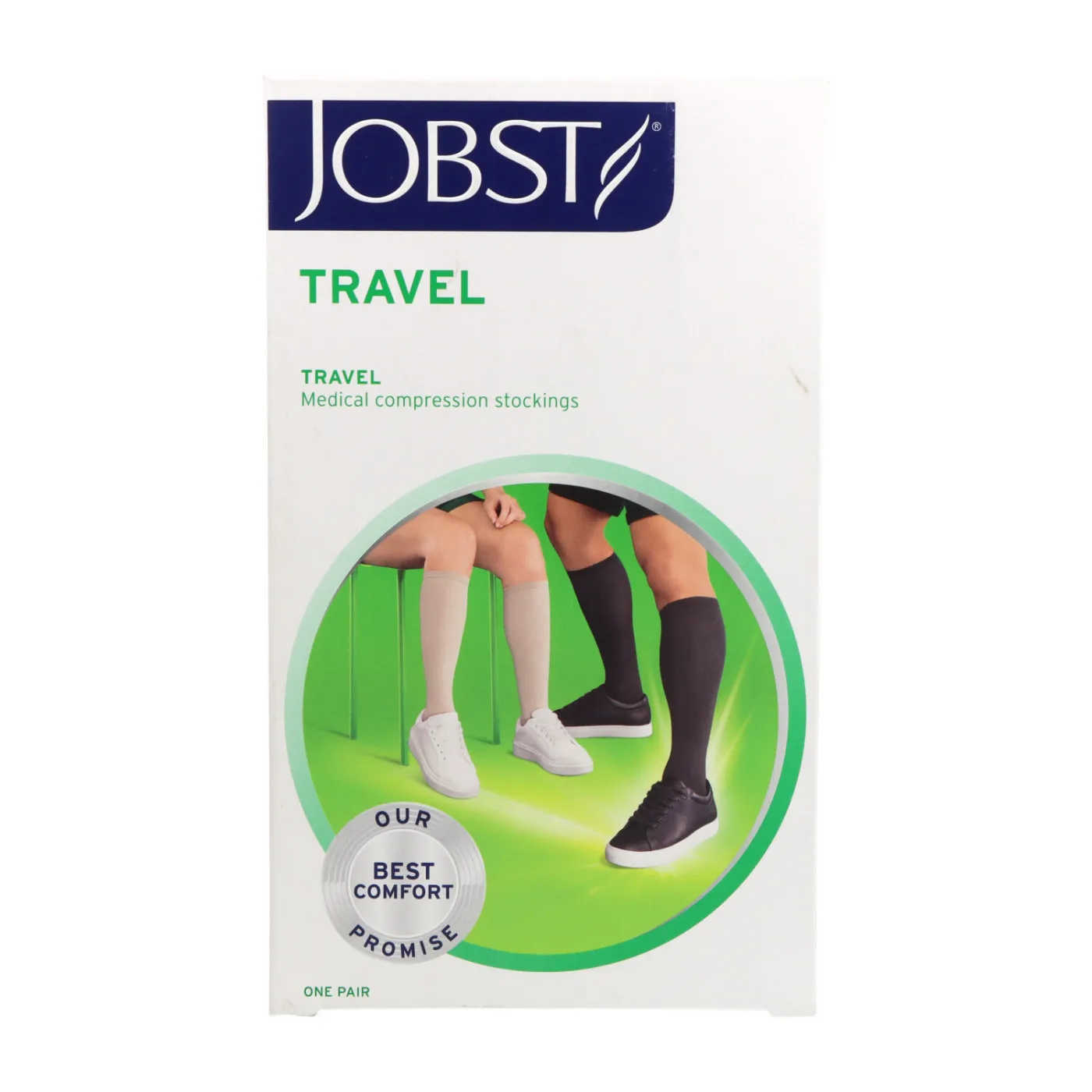 Calcetin Jobst Travel Negro T3