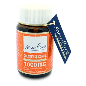 Calcio Coral 1000 mg - 60 cápsulas - Esencia Pura