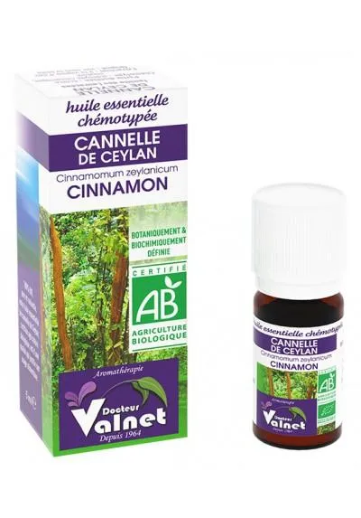 Canela de Ceilán orgánica-5ml-Dr.Valnet