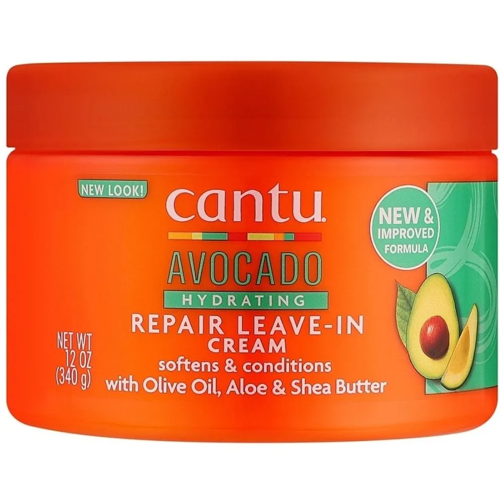 Acondicionador sin aclarado Cantu Aguacate Hidratante Reparador - 340 g