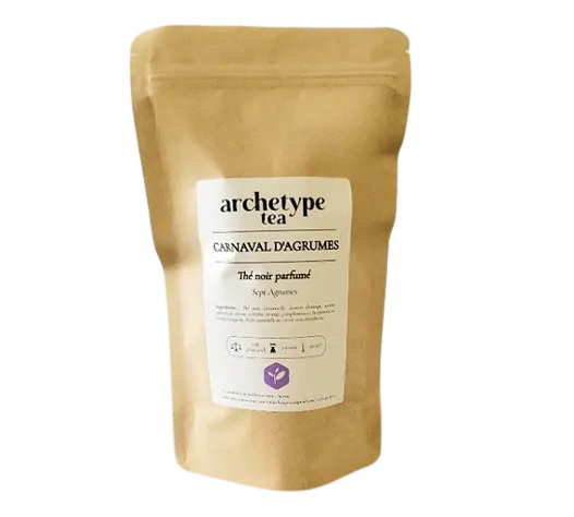 Citrus Carnival - Té Negro Aromatizado 100g - Té Arquetipo