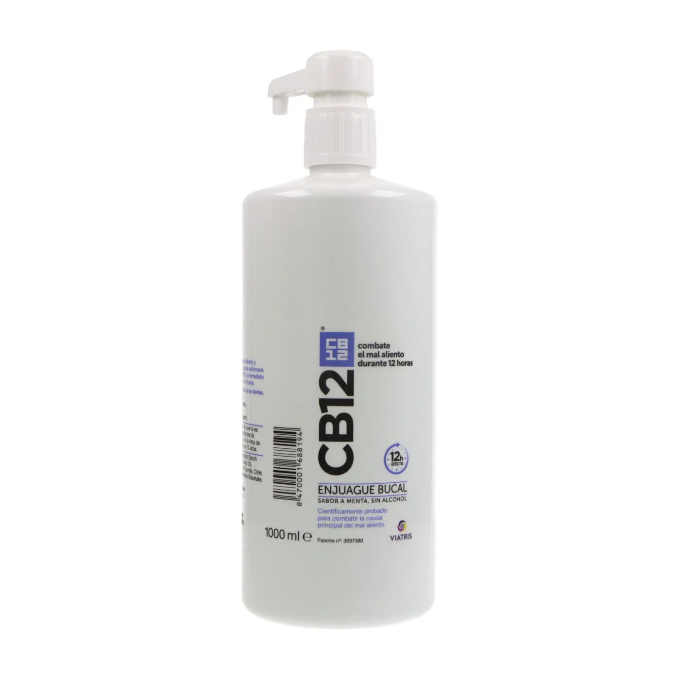 Cb12 Enjuague Bucal Buen Aliento 1000 ml