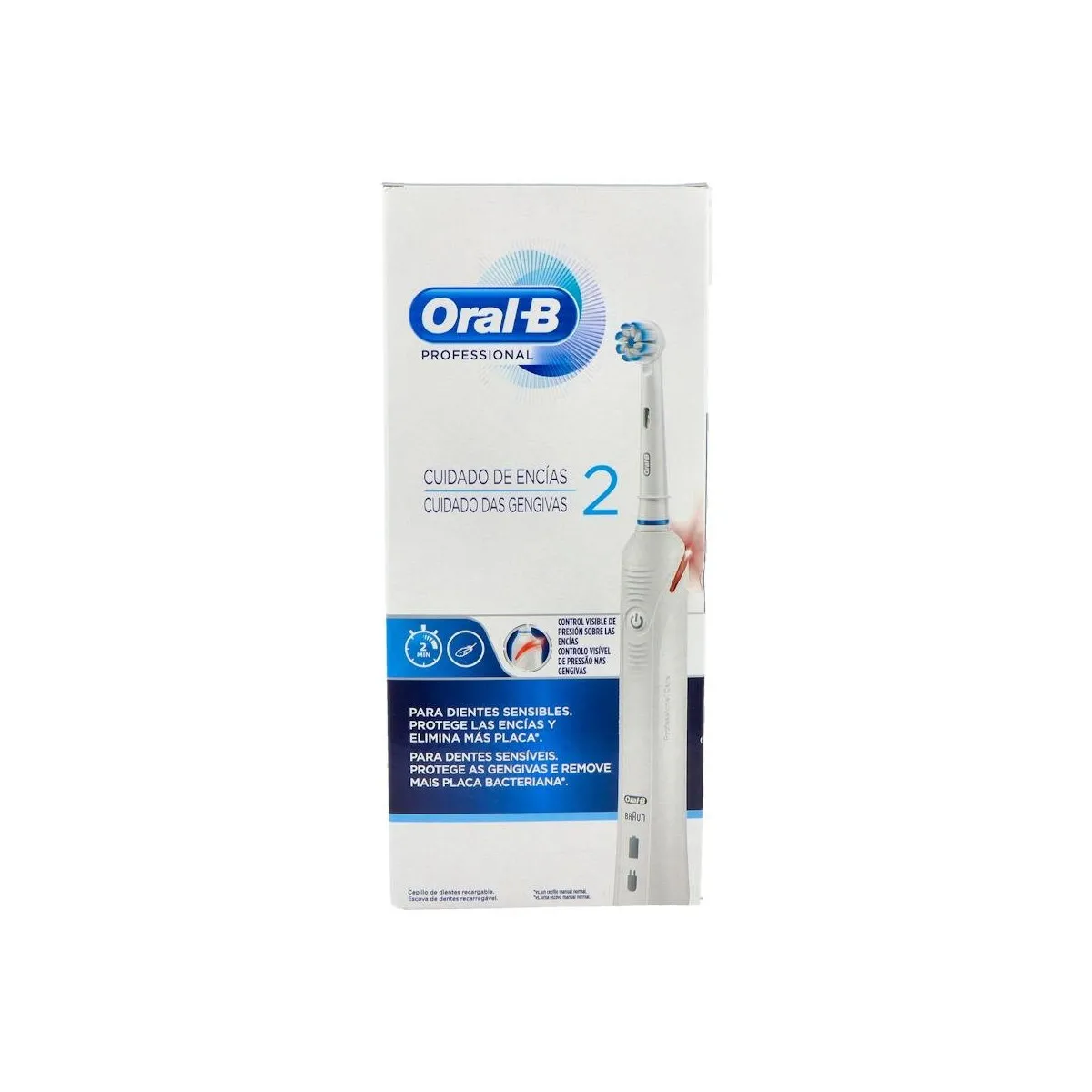 Cepillo Elec Oral-B Pro 2 Cuidado Encias