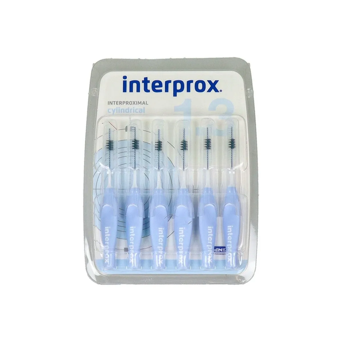 Cepillo Interdental Interprox 4g Cilindr Recto Azul Cla 6 U