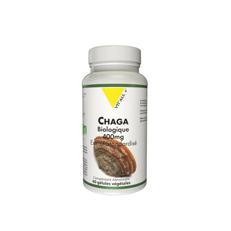 Chaga Bio 400mg-60 cápsulas-Vit'all+