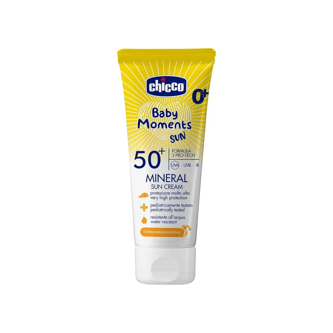 Chicco Baby Crema Solar Mineral Spf 50 +0 75 ml