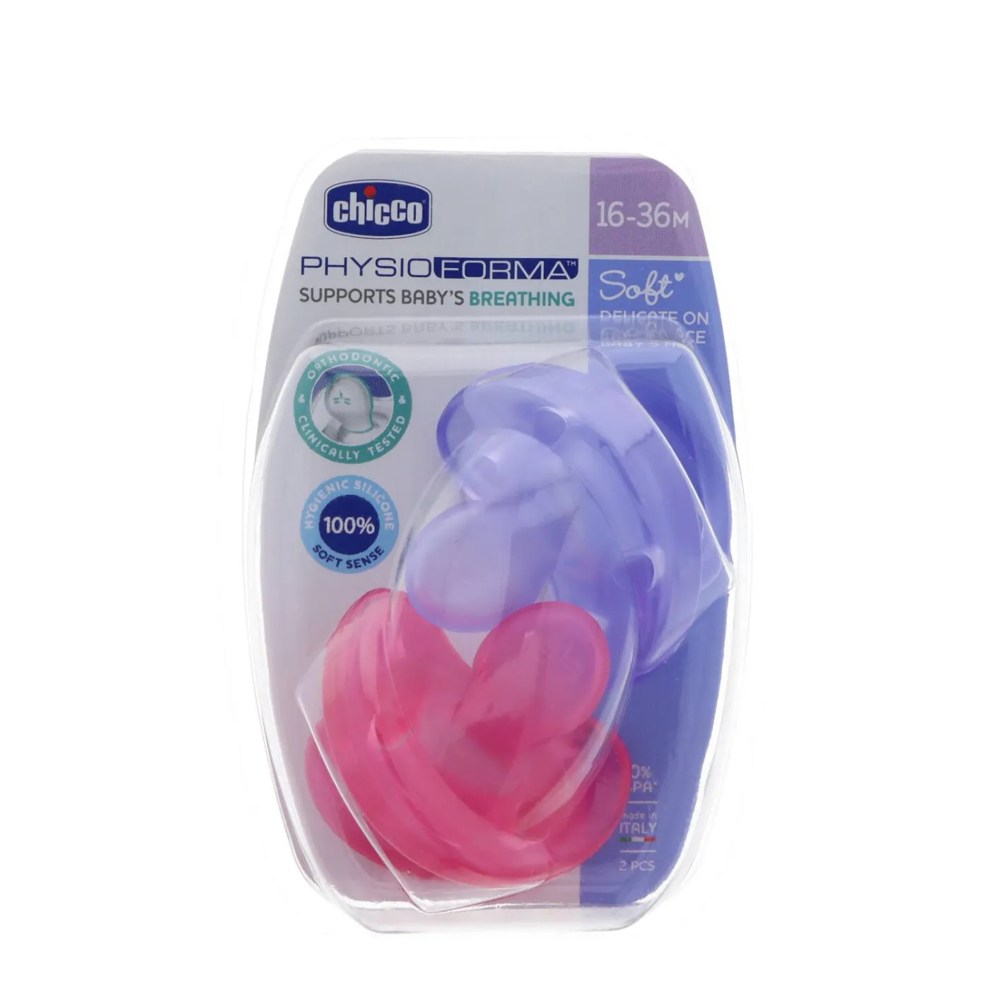 Chicco Chupete Physio Todogoma Silicona Rosa Osc