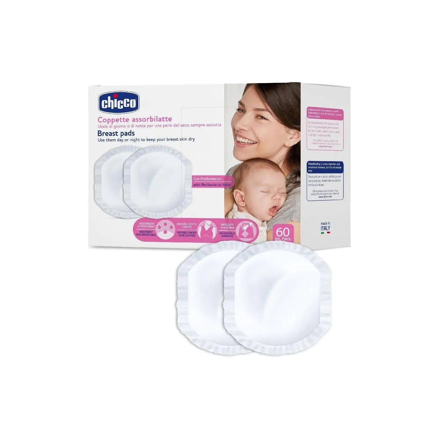 Chicco Discos Absorbentes Lactancia 60 Uds