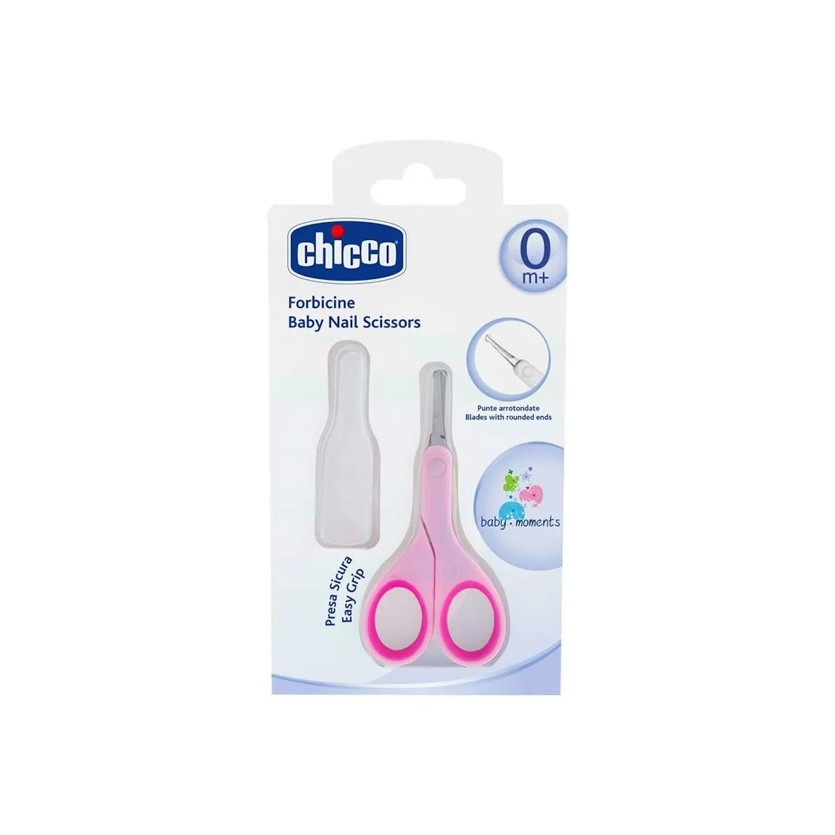 Chicco Tijeras Borde Seguridad Rosa