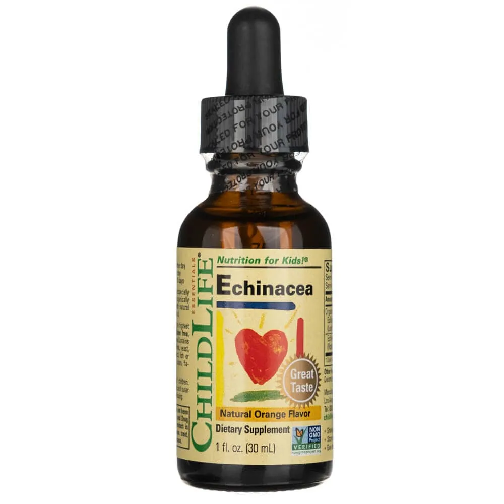 ChildLife Echinacea, Sabor Natural Naranja - 30 ml