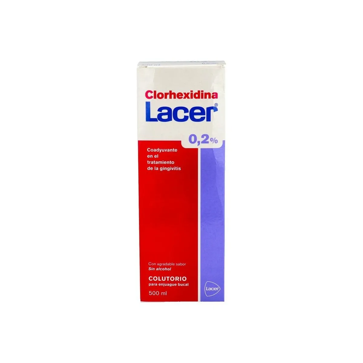Clorhexidina Lacer Colutorio 0,2 % 500 Ml