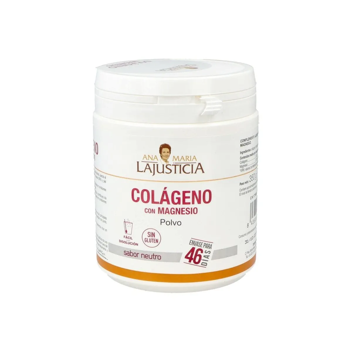 Colageno Magnesio Lajusticia 350g
