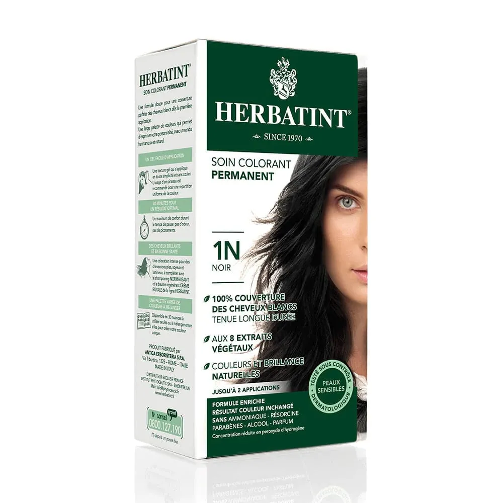 Colorante Negro - 1N - 170 ml - Herbatint