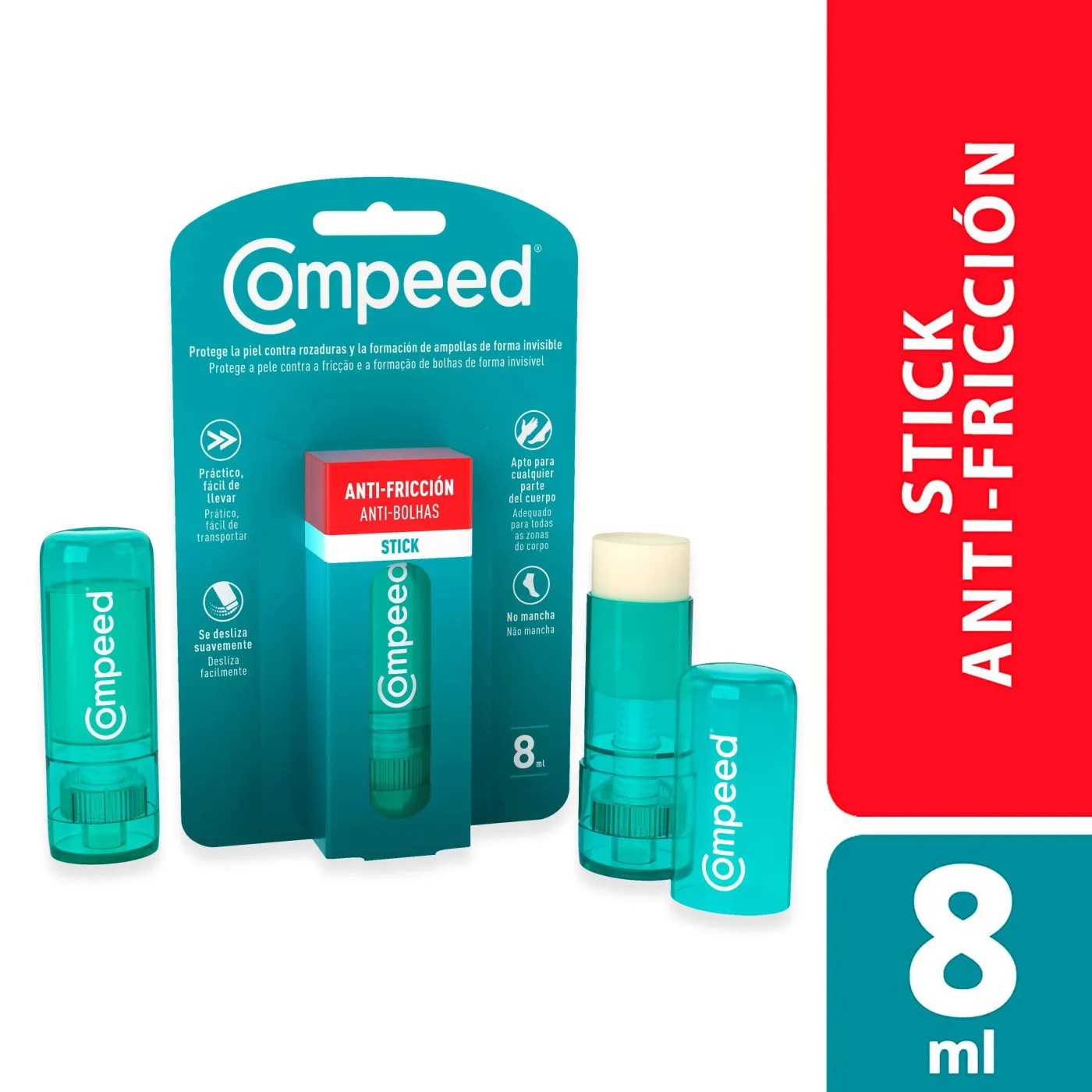 Compeed Stick Antifriccion 8 ml