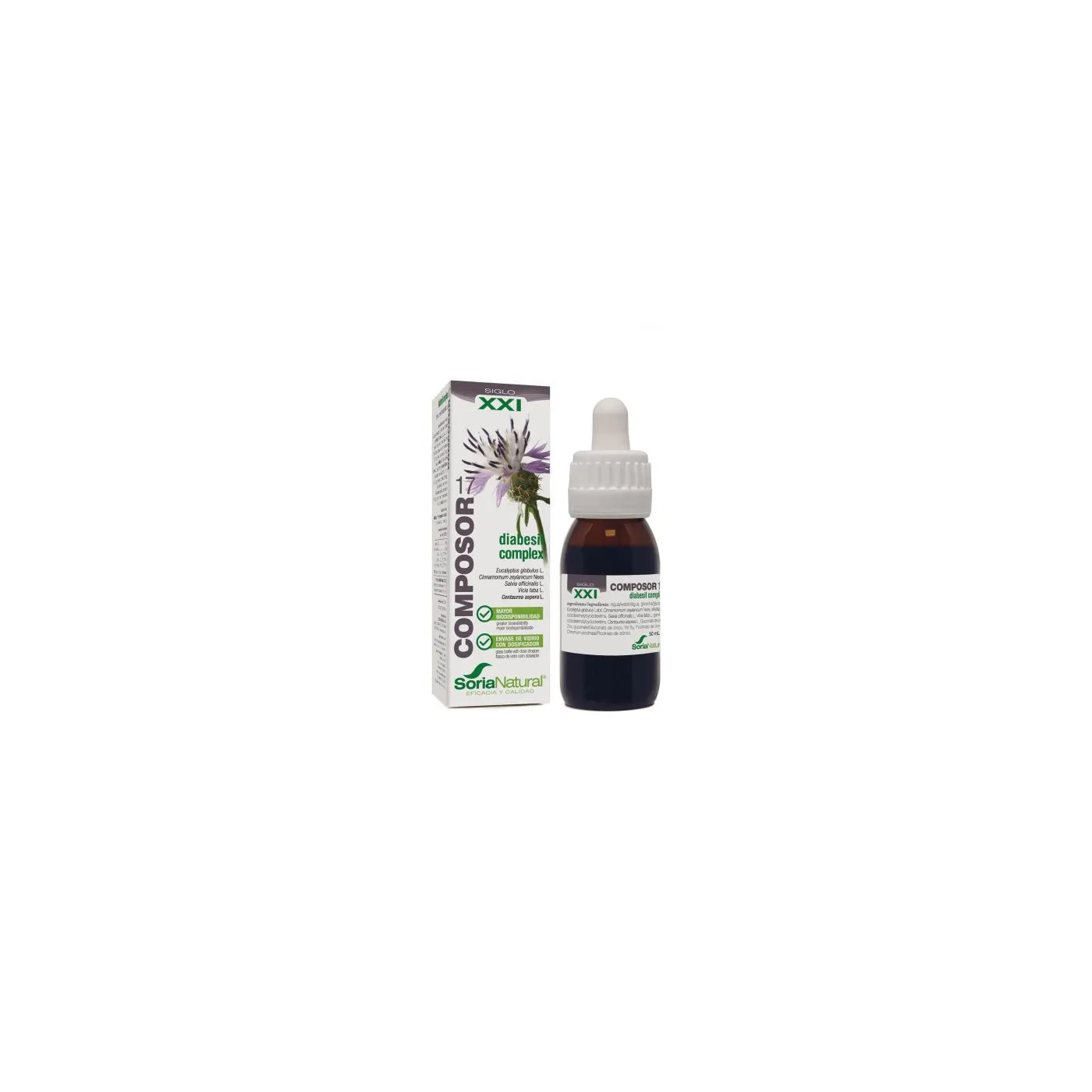 Soria Natural Composor 17 Diabesil Complex 50 ml