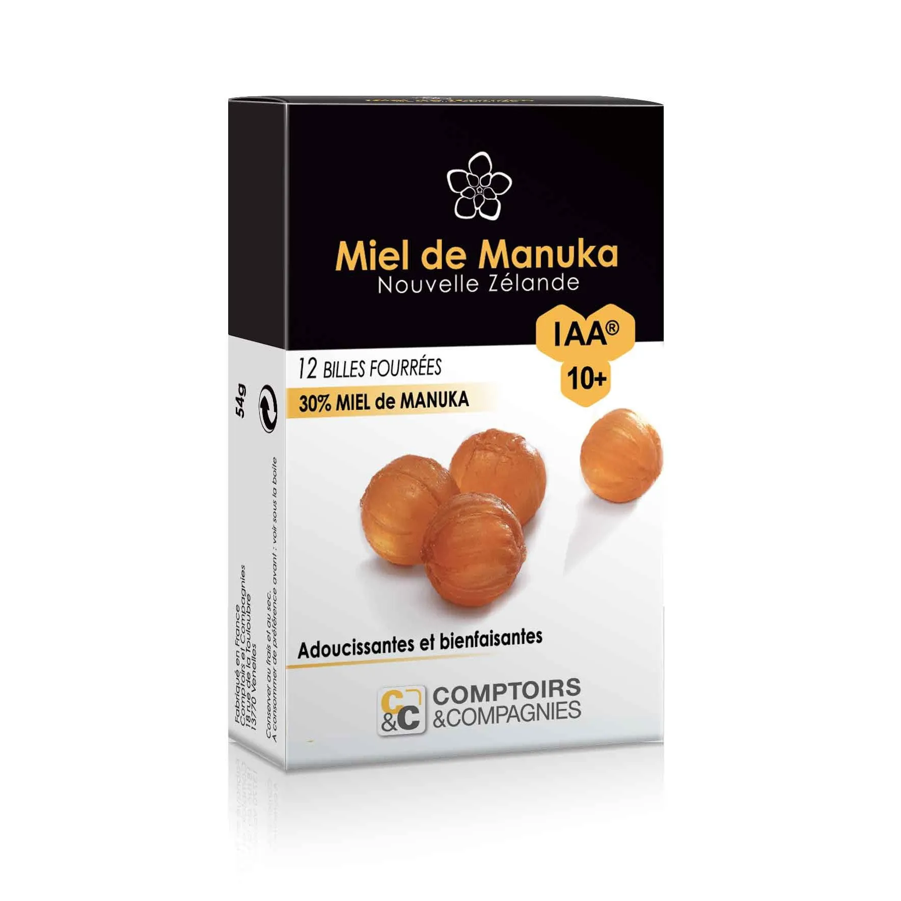 Cuentas de miel de Manuka-12 cuentas-Comptoirs&companies