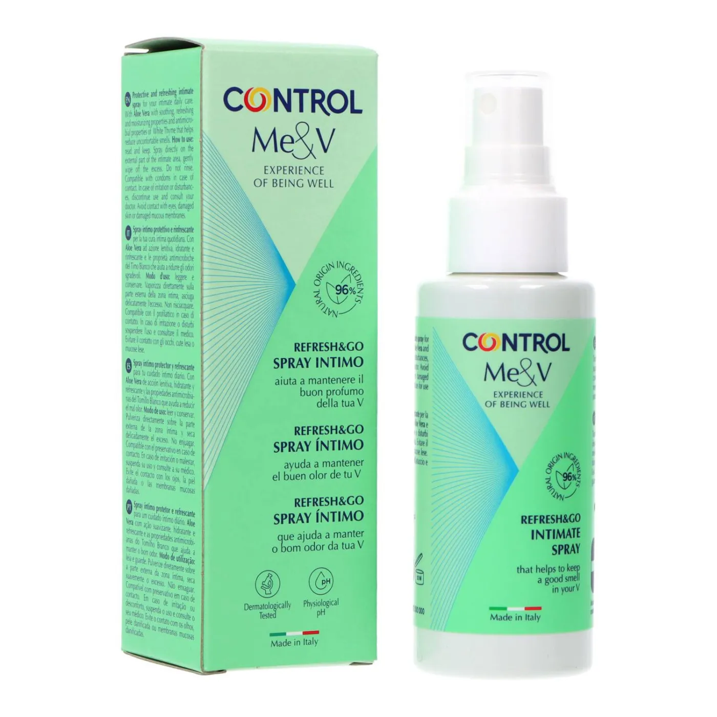 Control Mev Refreshgo Intimate 100 ml