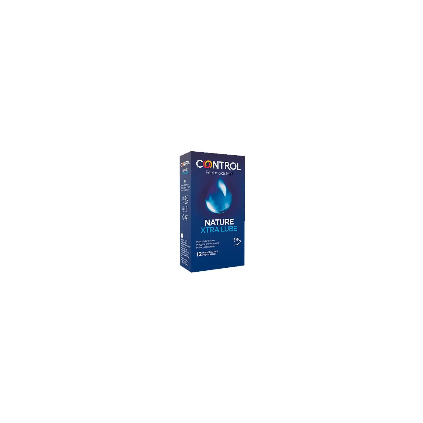 Control Preservativos Adapta Xtra Lube 12 Uds