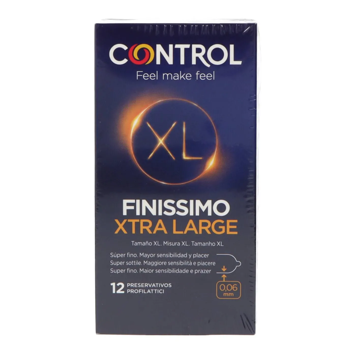 Control Preservativos Finissimo Xl 12 Uds