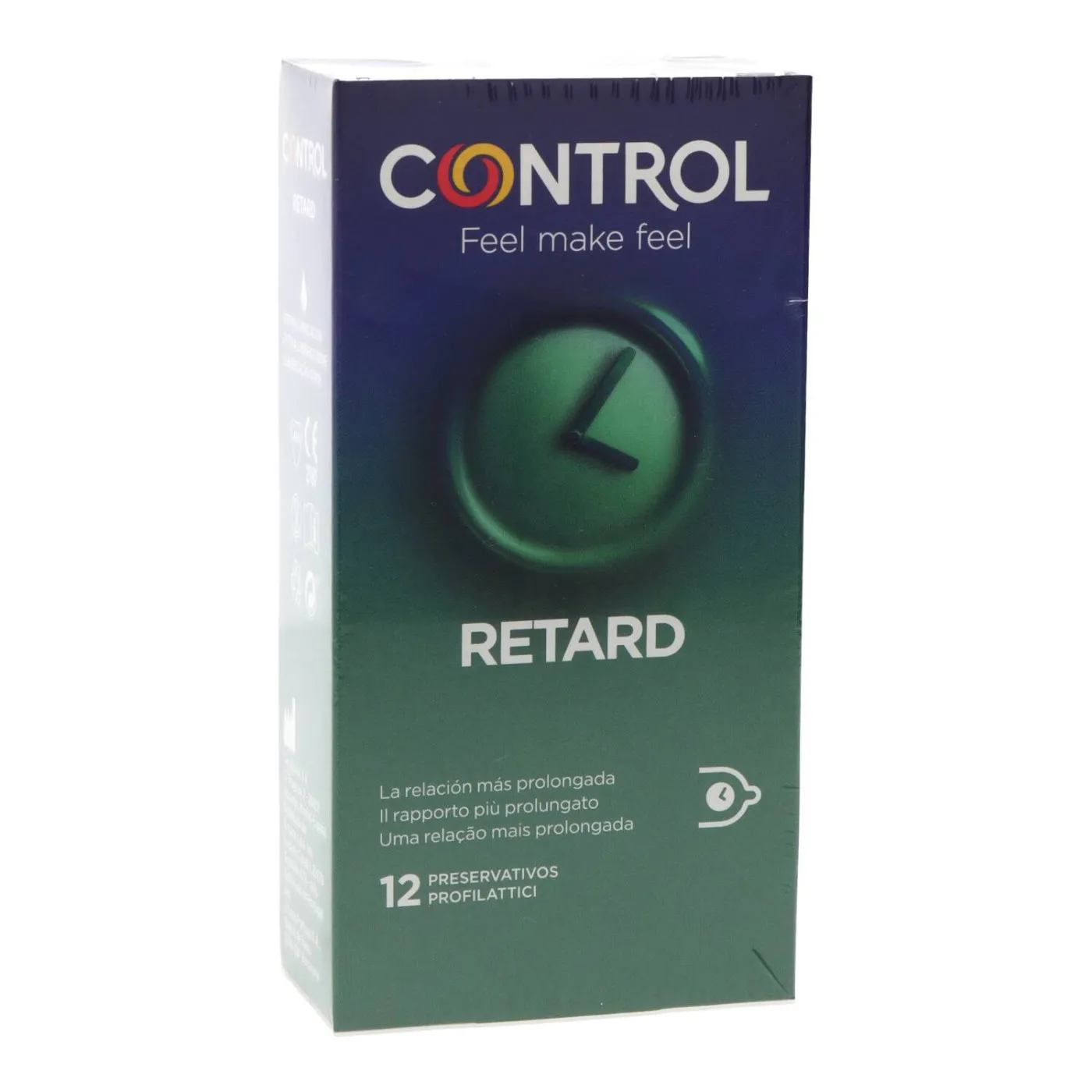 Control Preservativos Non Stop Retard 12 Uds
