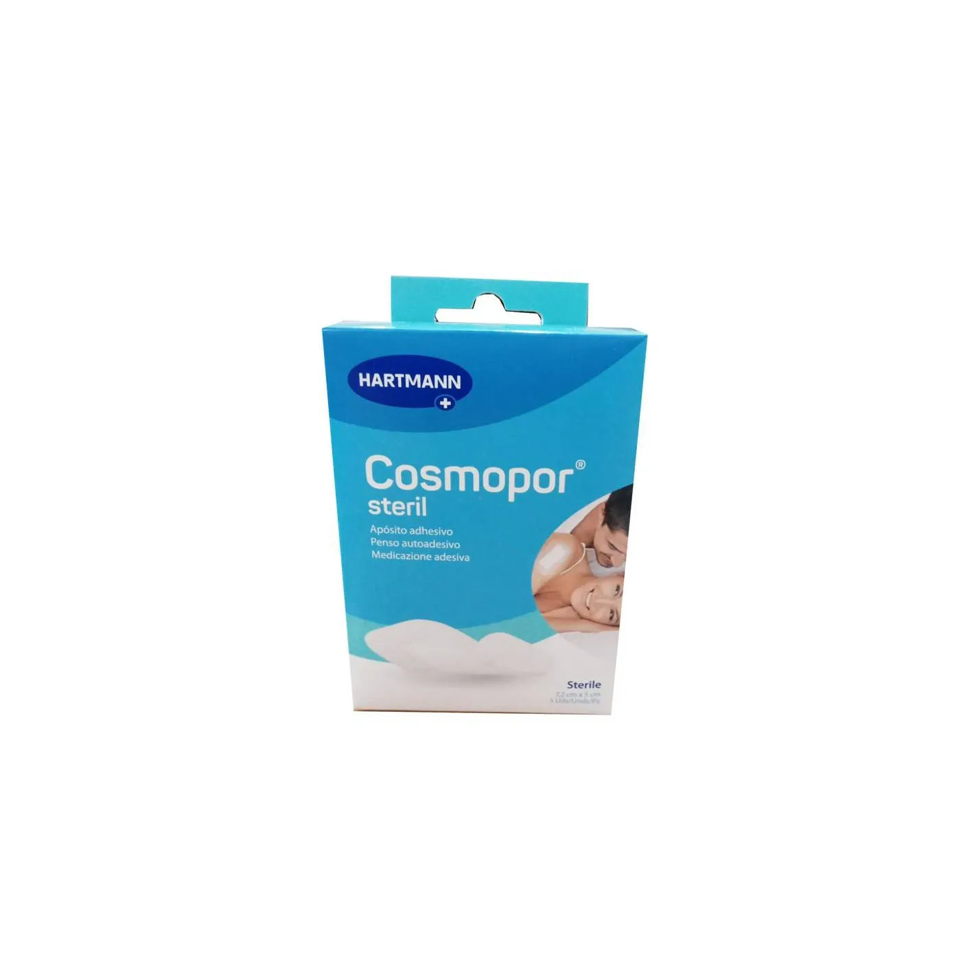Cosmopor Steril 7,2 X 5 Cm 5 Uds