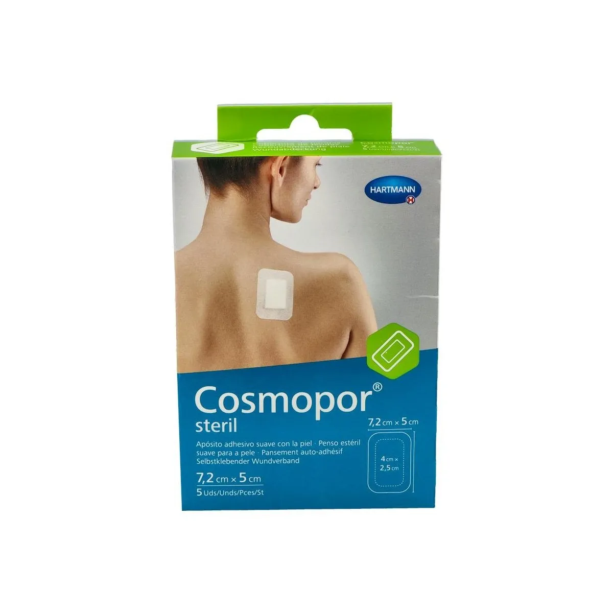 Cosmopor Steril 7,5cm X 5cm 5 Unidades