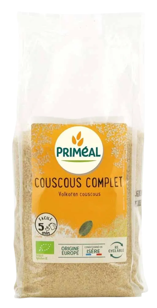 Cuscús integral ecológico-500g-Priméal