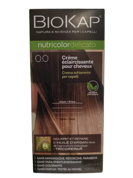 Crema aclaradora Nutricolor 0,0-140 ml-Biokap