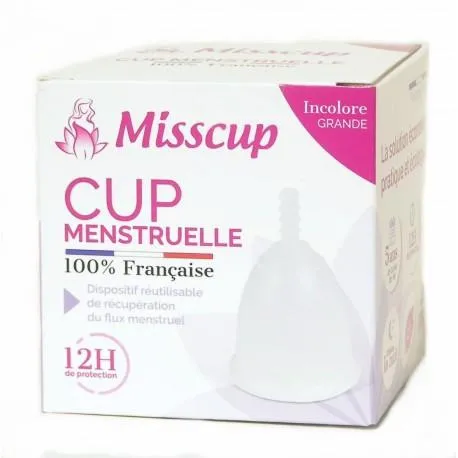 Copa menstrual pequeña incolora - 22 ml - Misscup