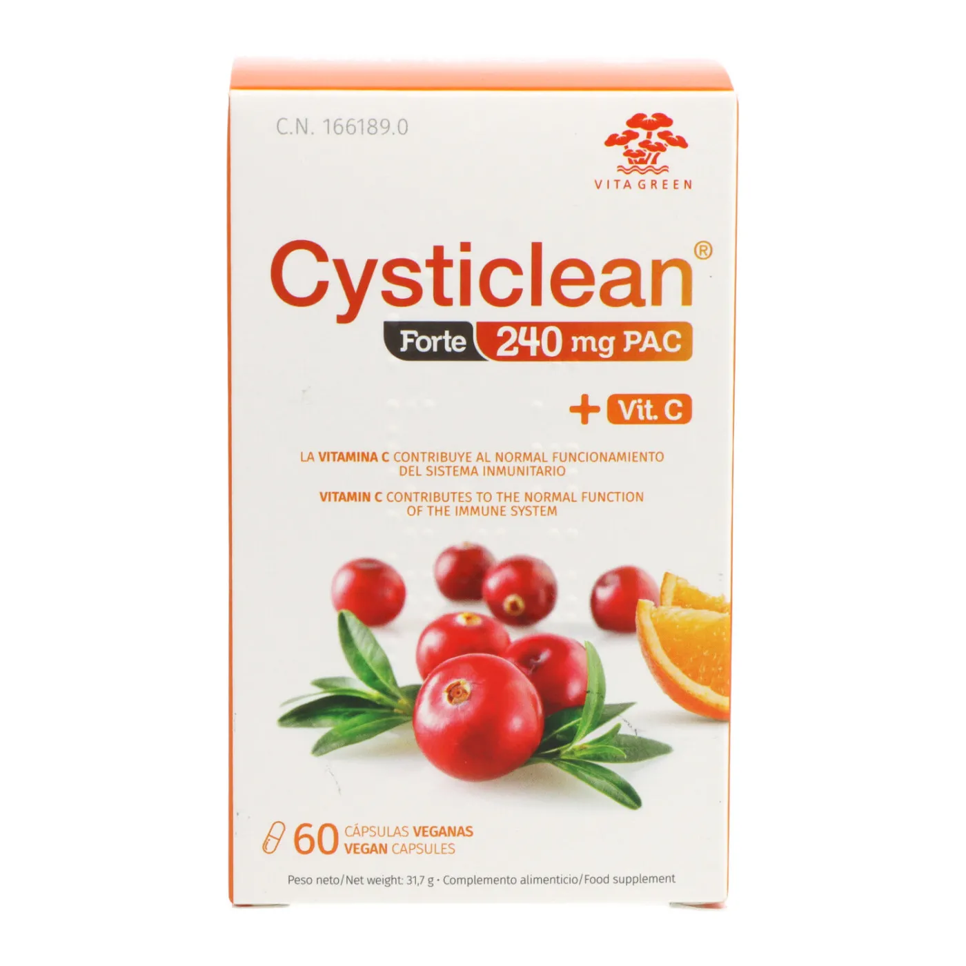 Cysticlean Forte 60 Capsulas