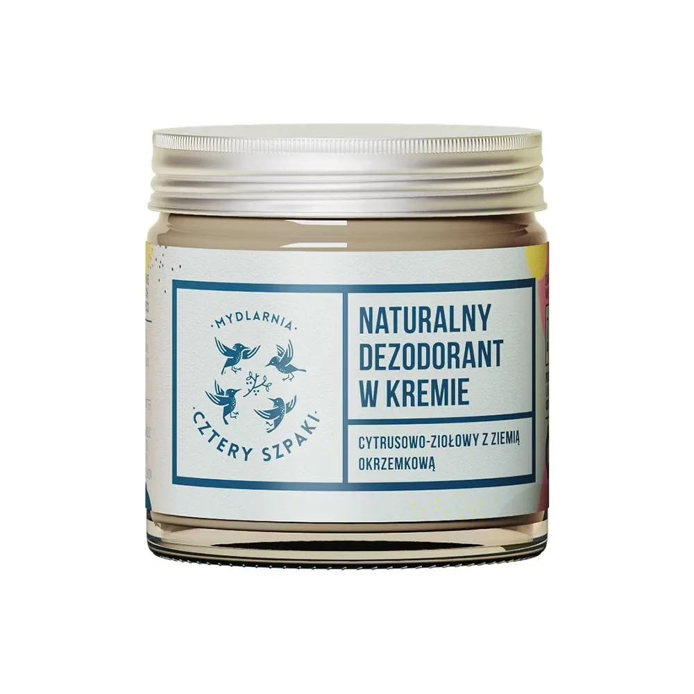 Cztery Szpaki Desodorante en Crema Cítrico-Herbal - 60 ml