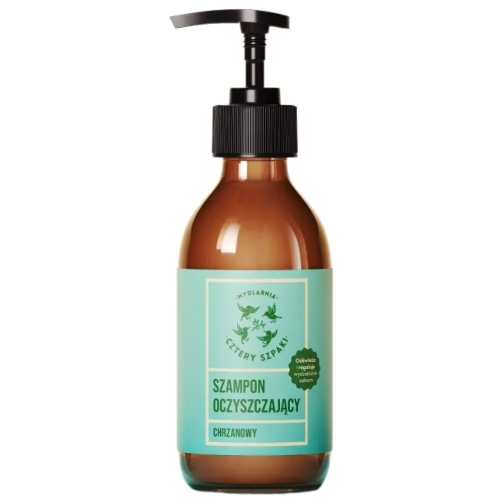 Cztery Szpaki Champú limpiador, Rábano picante - 300 ml