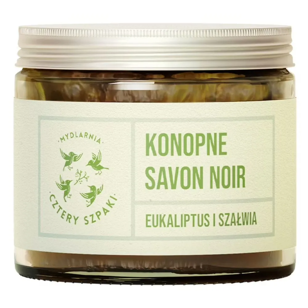 Cztery Szpaki Savon Noir Jabón Eucalipto y Salvia - 250 g