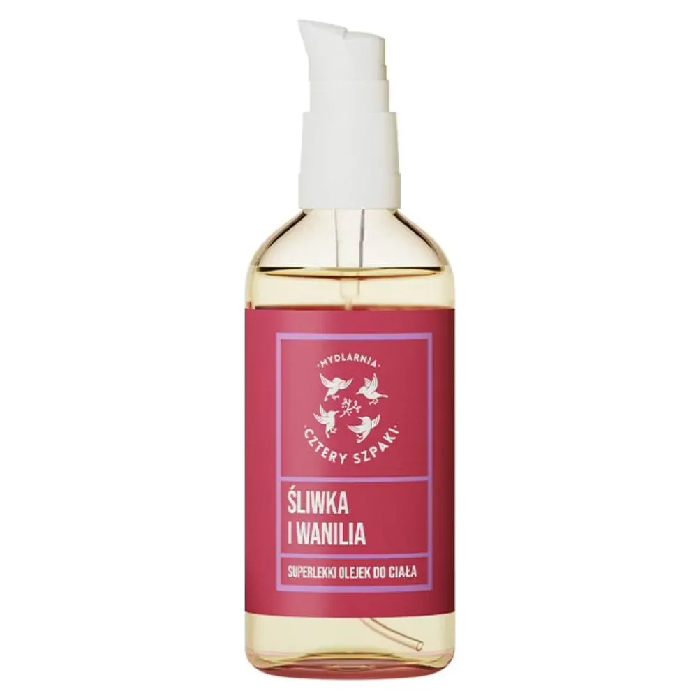 Cztery Szpaki Aceite Super Light Ciruela + Vainilla - 100 ml