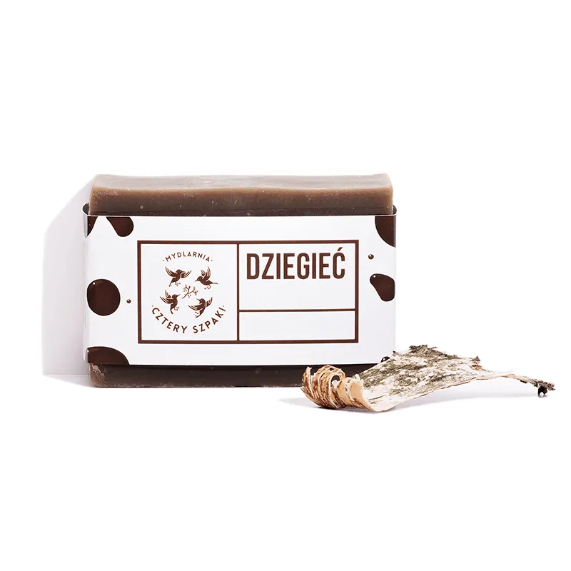 Cztery Szpaki Jabón de alquitrán para personas con problemas cutáneos - 110 g