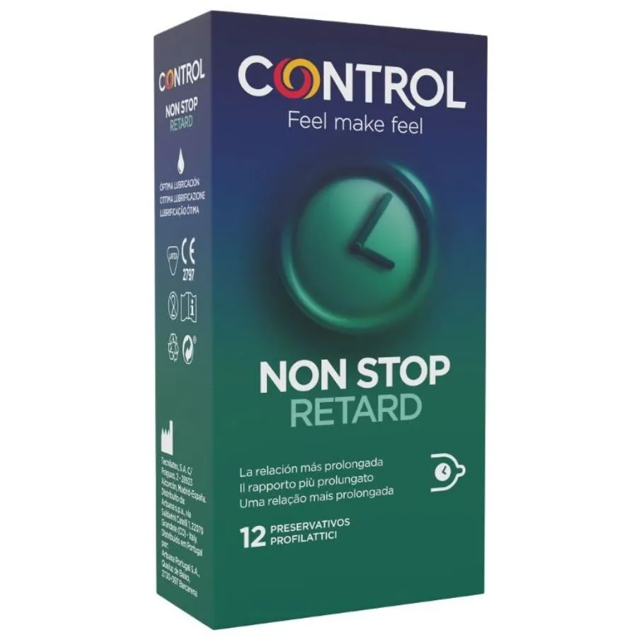 Preservativos Non Stop Retardante 12 Uds - Control