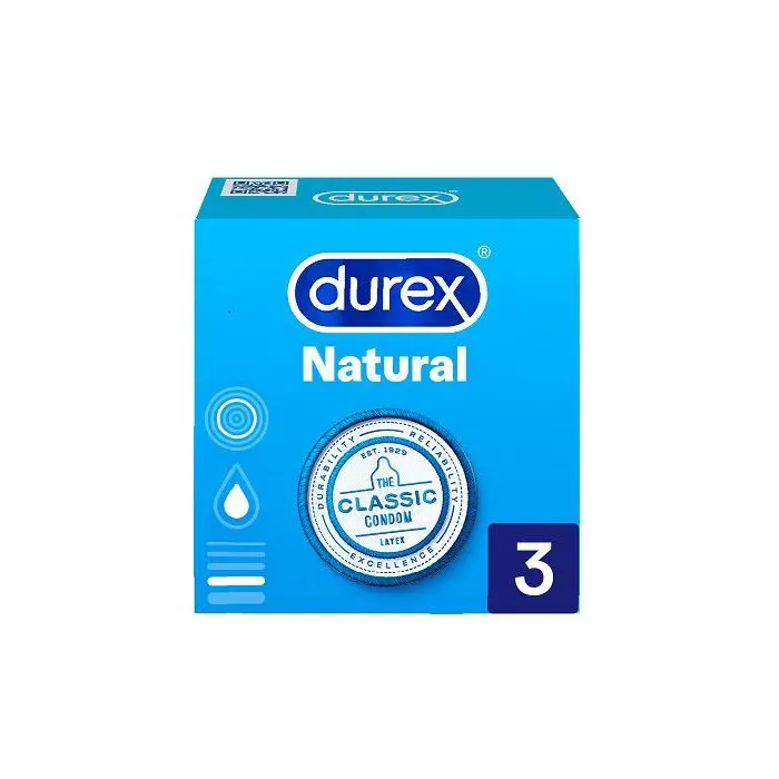Preservativos Natural Comfort - 3 ud - Durex